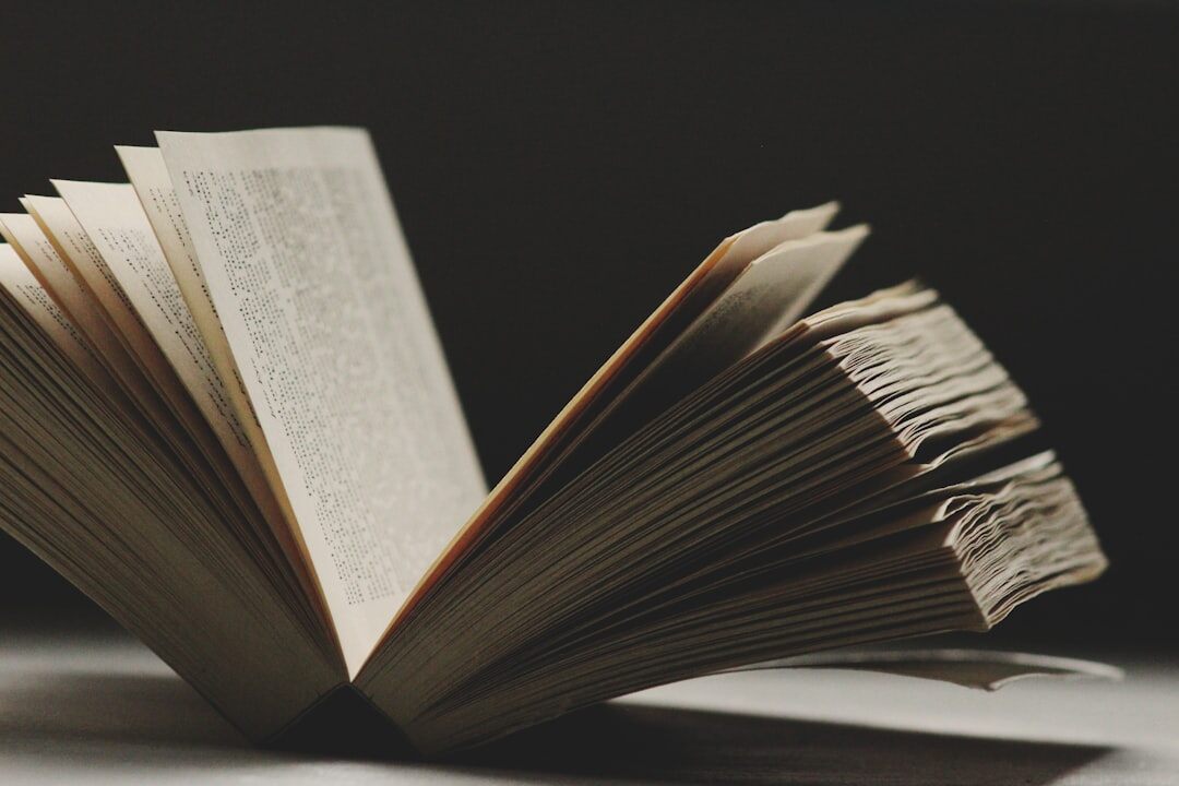 book pages turning